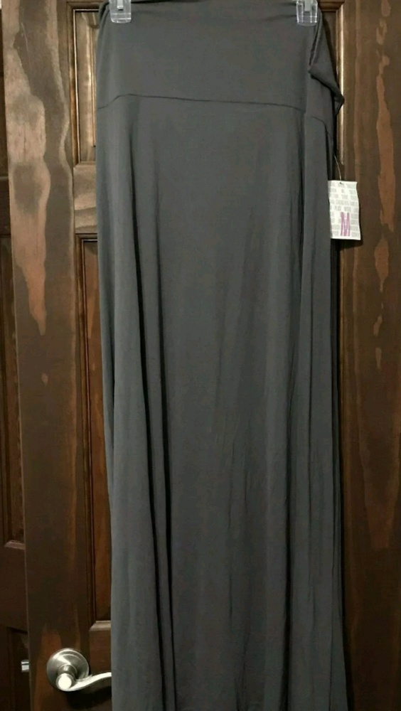 LULAROE GREY MAXI